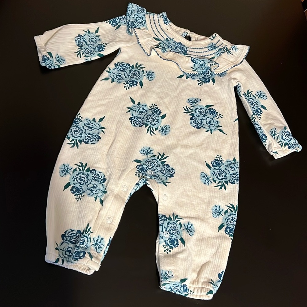 12m long sleeve romper